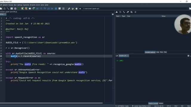 Simple Speech to Text | ASR | Python review смотреть онлайн