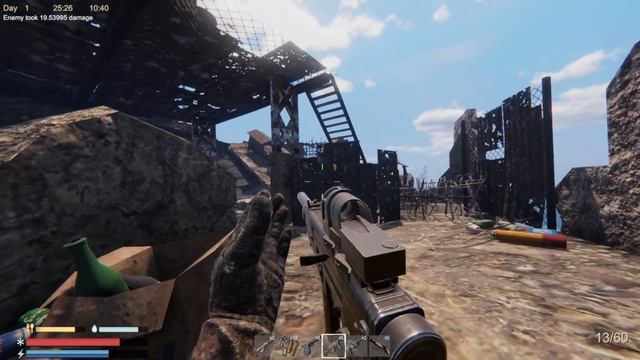 Attacking Bandit Outposts in Sunkenland (WIP) | Waterworld-themed Survival смотреть онлайн