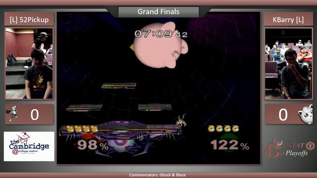 Grand Finals - 52 Pickup (Falco, Marth, Fox) vs KBarry (Puff, Falcon, Marth) смотреть онлайн