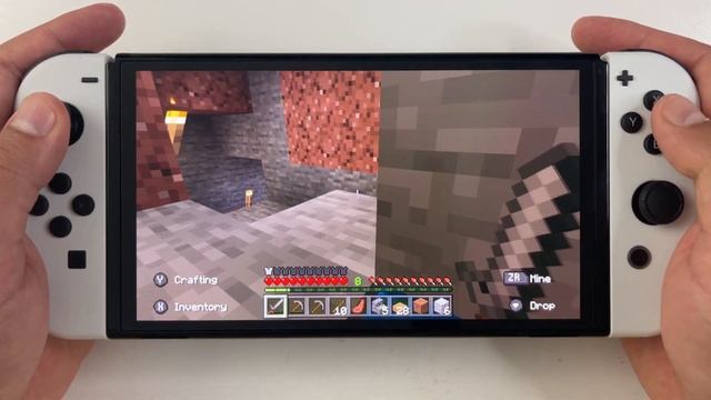 Minecraft OLED Nintendo Switch Gameplay смотреть онлайн