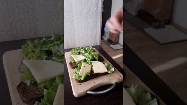 Готовим вкусняшные бутеры с форелью на завтрак. #shorts смотреть онлайн