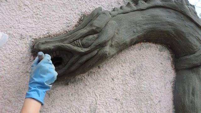 Дракон из артбетона\как сделать смотреть онлайн