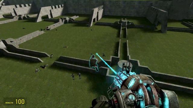 Garry's Mod NPC War #47 HECU Vs. U.S.M.C