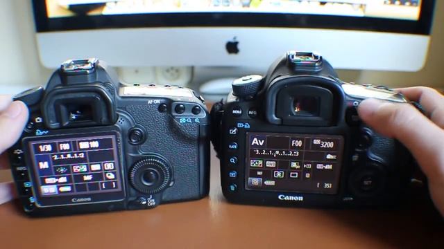 Canon EOS 5D Mark II vs 5D Mark III | Comparativa смотреть онлайн