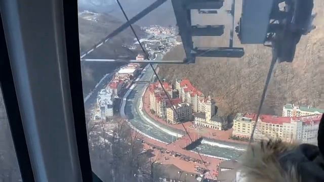 Сочи.Роза Хутор.Полет на параплане. смотреть онлайн