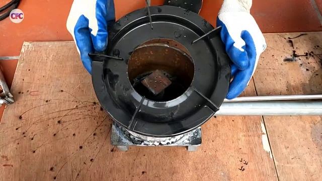 Share How To Make A Stove That Burns Waste Oil, Blue Flame, Super Savings