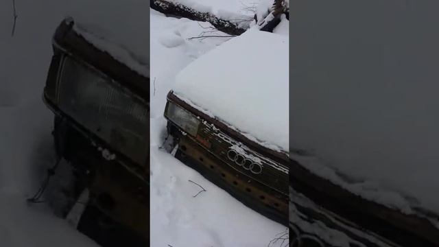 Audi 100 c2 forgotten. WARNING!!! Emotional video. смотреть онлайн