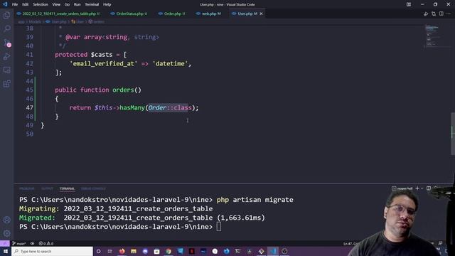 Laravel 9 Novidades - 05 Enum com Eloquent Casts e Route Params #laravel #php смотреть онлайн