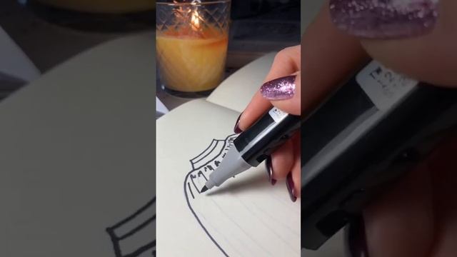 Рисуем эскиз шопенки ? смотреть онлайн