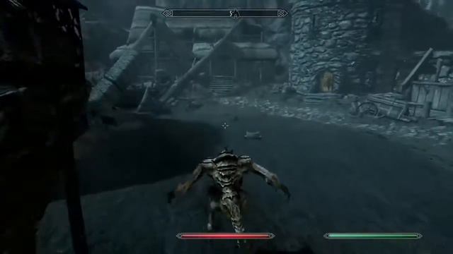 Skyrim SE - Dragon Werewolf Skin MOD [XB1] смотреть онлайн