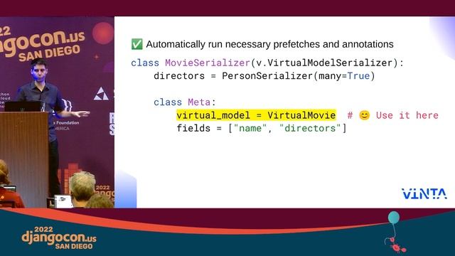 Why large Django projects need a data (prefetching) layer with Flávio Juvenal - DjangoCon US 2022 смотреть онлайн