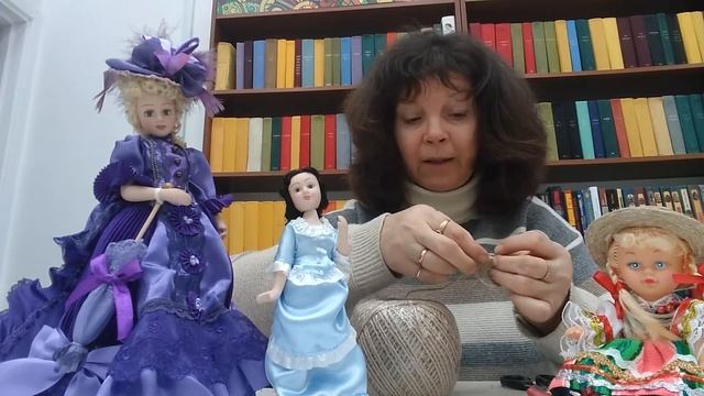 ? Шляпка для куклы ? смотреть онлайн