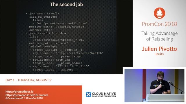 PromCon 2018: Taking Advantage of Relabeling смотреть онлайн