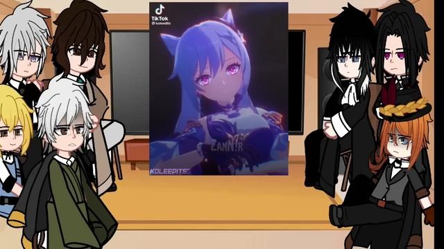 BSD react to Keqing as a new PM member | Bungo stray dogs / BSD / Genshin Impact | GCRV смотреть онлайн