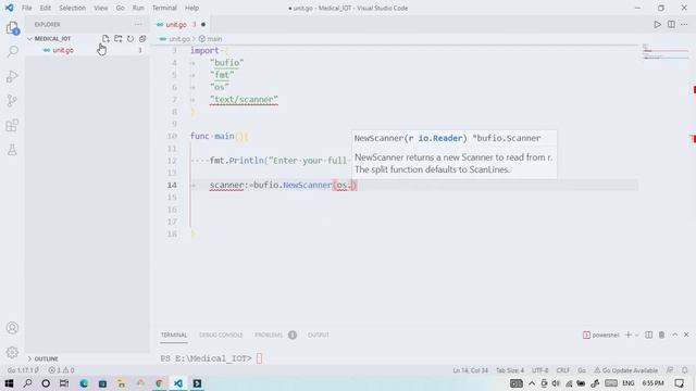 How to Take Input from the User in Golang with Spaces.. смотреть онлайн