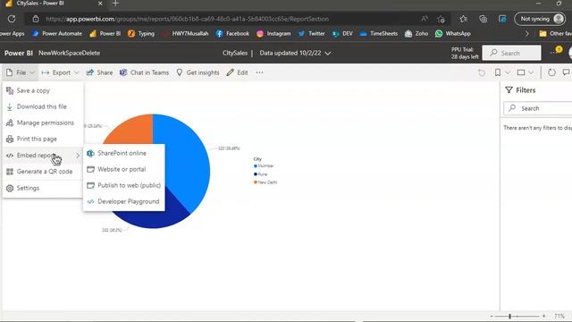 Lesson80- IFrame - Embed Website or Portal- Power BI 1000 Videos смотреть онлайн