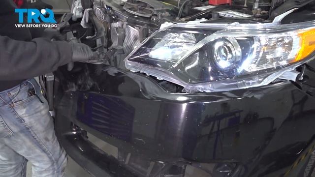 How to Replace Front Bumper Cover 2012-2017 Toyota Camry смотреть онлайн