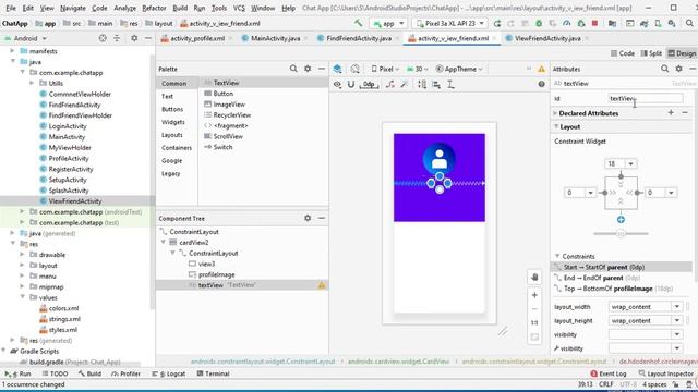 Chat Me App - 27 - Click Lister on Firebase UI RecyclerView Android Studio - Social Networking Ap смотреть онлайн