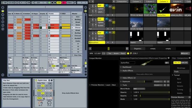 Программы - Resolume — интеграция с Ableton Live и Flash смотреть онлайн