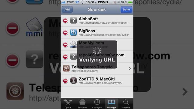 Как добавить репозиторий в Cydia