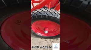 Усиленная строительная тачка самосвал. Двухколёсная тачка. Тачка своими руками.