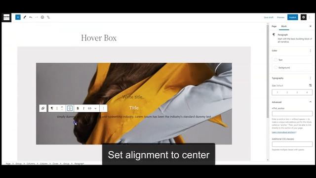How to Display Text over Image on Hover in Gutenberg | WordPress Tips and Tricks смотреть онлайн