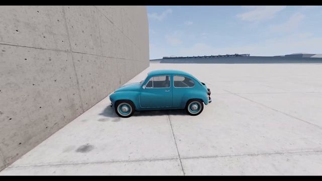 Autobello Piccolina crash test #10 BeamNG drive смотреть онлайн