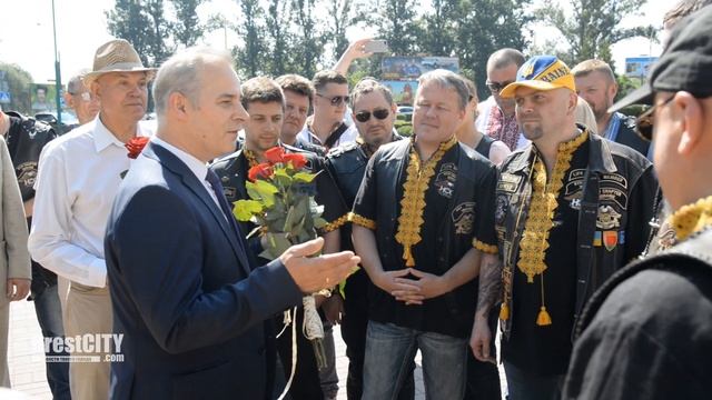 Байкеры из Украины (HOG) в Бресте. Июнь 2019 смотреть онлайн