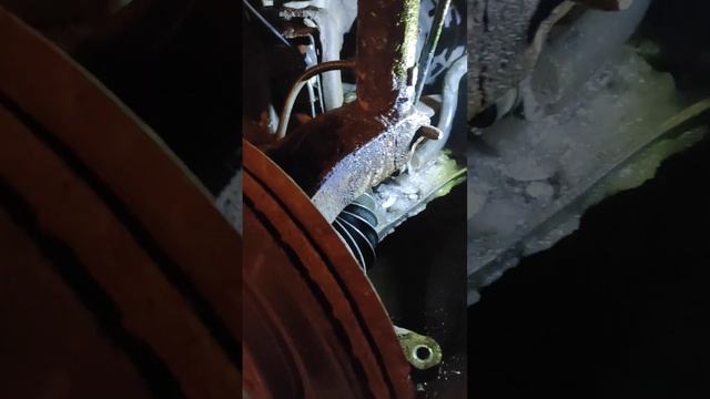 замена наконечника рулевой тяги Рено Сценик 2 смотреть онлайн