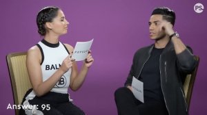 Mena Massoud and Naomi Scott being iconic for 10 minutes straight