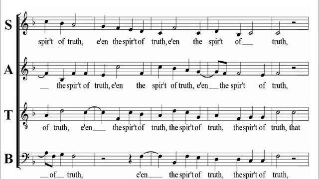 Thomas Tallis - If Ye Love Me - Bass смотреть онлайн