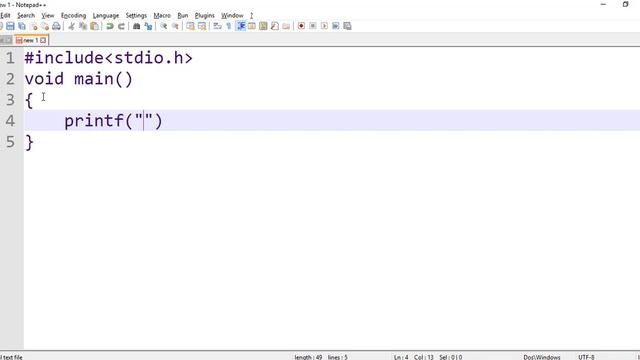 Write & run C programs in notepad++ смотреть онлайн
