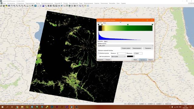 Scanex Image Processor 5 - № 15. Вычисление NDVI смотреть онлайн