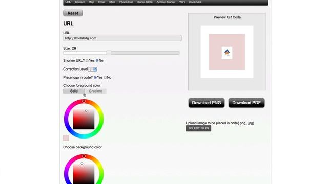 QR Color Code Generator v1.0 смотреть онлайн
