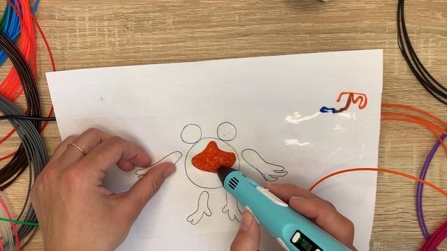 Как нарисовать Кар Карыча 3D ручкой - Творчество для детей | Рисуем 3D просто смотреть онлайн