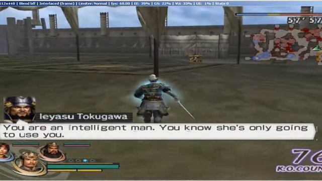 Pcsx2 - Warrior Orochi 2 NTSC-U (60FPS Full speed) смотреть онлайн