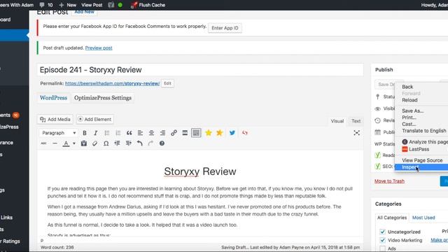 Wordpress Post Save button not working? How to fix it easily with no tech смотреть онлайн