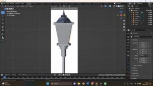 освещение в blender  создаем уличный фонарь