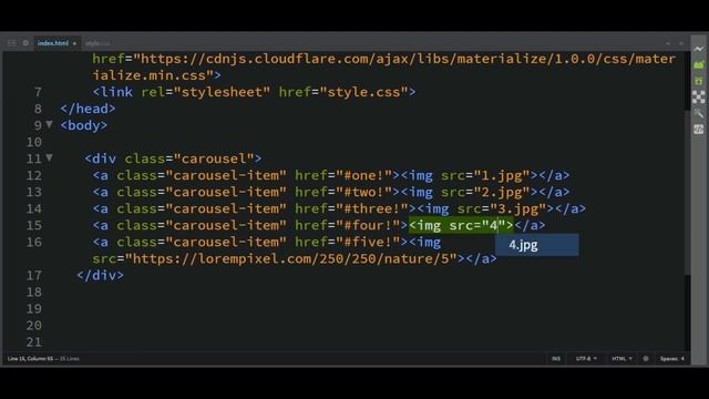 How to Create a 3D Carousel Using Materialize CSS смотреть онлайн