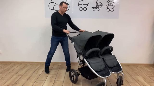 Bumbleride Indie Twin stroller смотреть онлайн