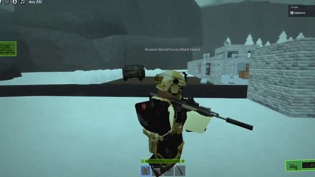 Roblox Bosnian Special Forces Operator (Black Swans) (Avatar Build) смотреть онлайн