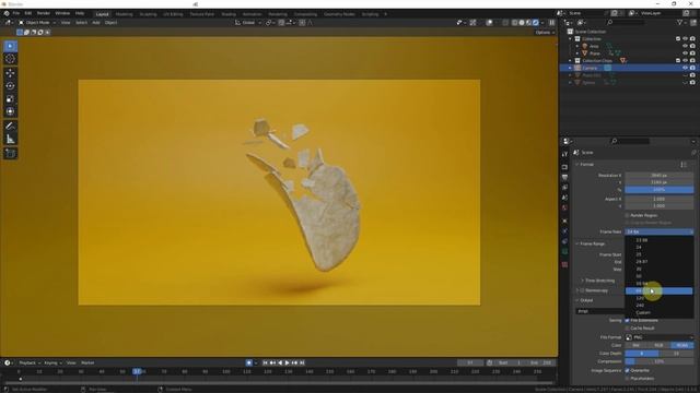 How to render 4K resolution in Blender, settings for image and animation смотреть онлайн