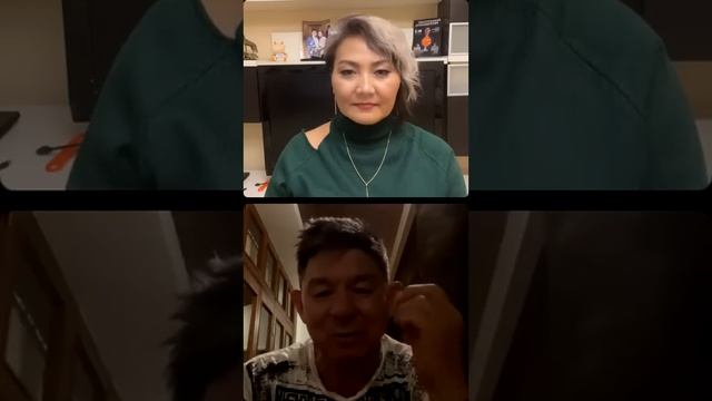 Встреча учителя Жаната Кожамжарова с ученицей Сауле Тапиной. Сюцай Фест