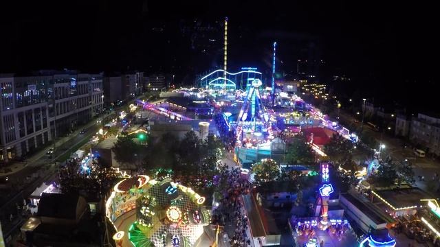 Riesenrad "Bellevue" Bruch Schueberfouer Luxemburg 2019 Onride смотреть онлайн