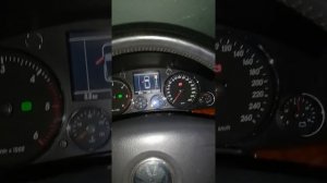 Туарег 2.5, запуск в мороз.