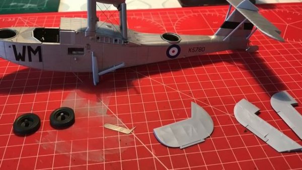 Airfix 1/48 Supermarin Walrus 'Silver wings'. Full build with aftermarket in one video.