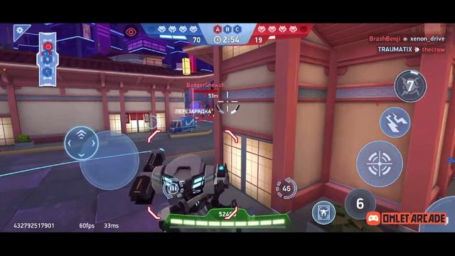 Побегаем, Постреляем с Гаврошем,Mech Arena: Robot Showdown, iOS, android, gameplay смотреть онлайн