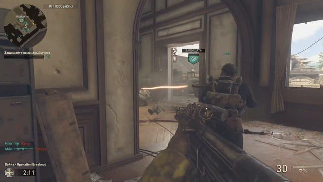 Call of Duty®: WWII Игра с Ботами #28 OPERATION BREAKOUT ОСЬ смотреть онлайн