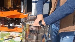 Тест домкратного пресса AFFE для отжима сока. Отзыв на пресс AFFE. Делаем яблочный сок.