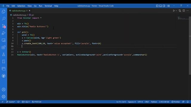 Tkinter Tutorial For Beginners - Radio Buttons in Tkinter смотреть онлайн